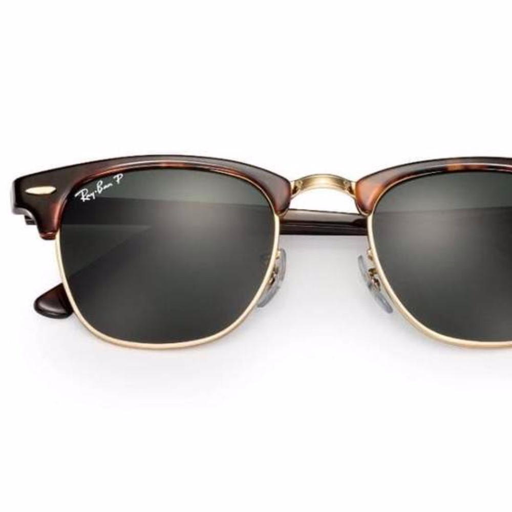Rayban Clubmaster Tortoise Polarized
